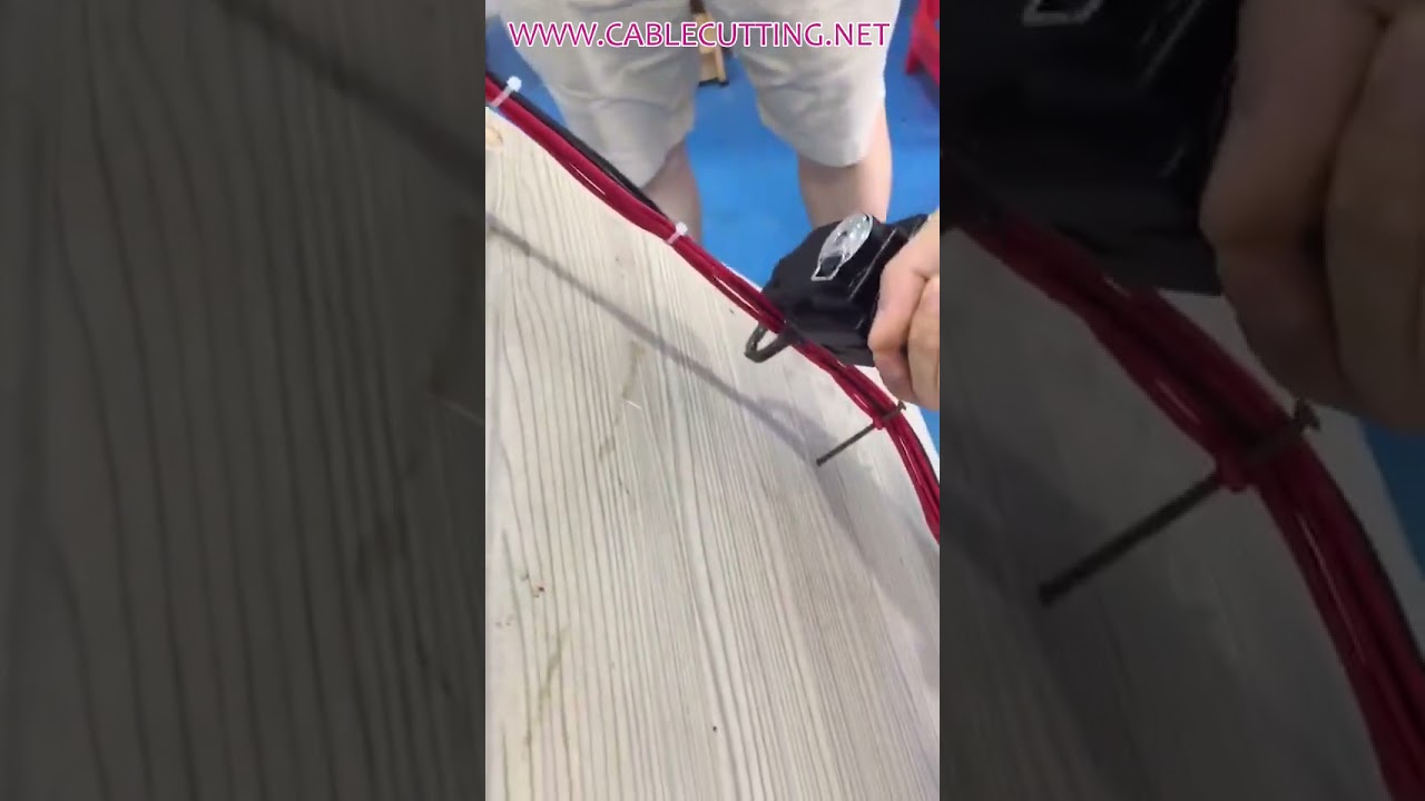 Máquina Automática de Atado de Cables y Bridas | Atadora Automática para Cables