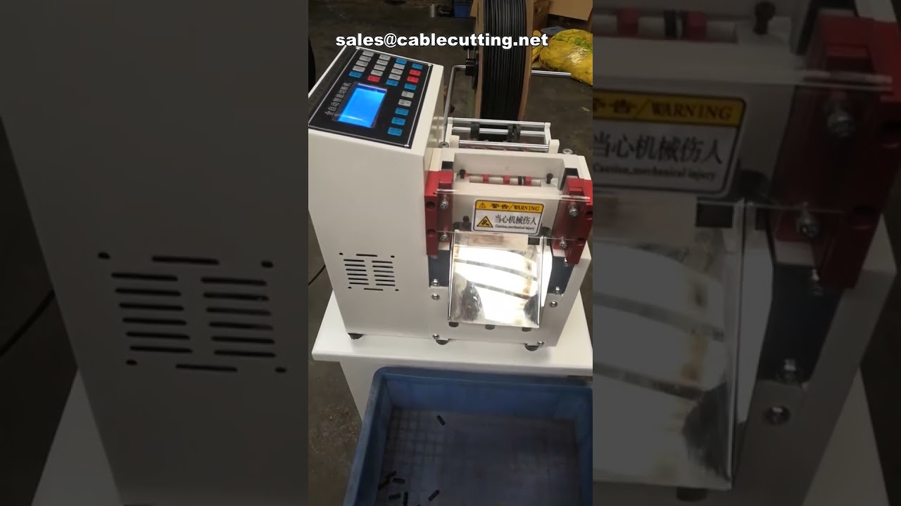 Máquina Cortadora de Tubos Termocontraíbles | Corte Preciso y Automatizado