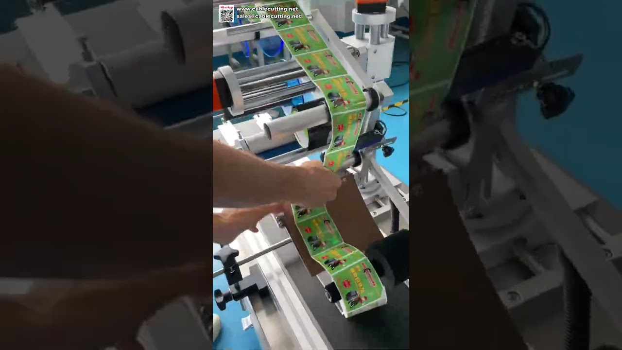 Máquina Etiquetadora Automática de Superficie Plana para Cajas y Cartones - Aplicador de Stickers para Líneas de Empaque