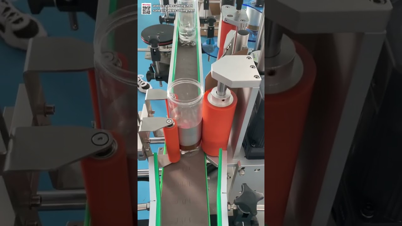 Máquina Etiquetadora de Botellas Redondas de Alta Calidad y Costo Efectivo - Sistema Aplicador Automático de Etiquetas