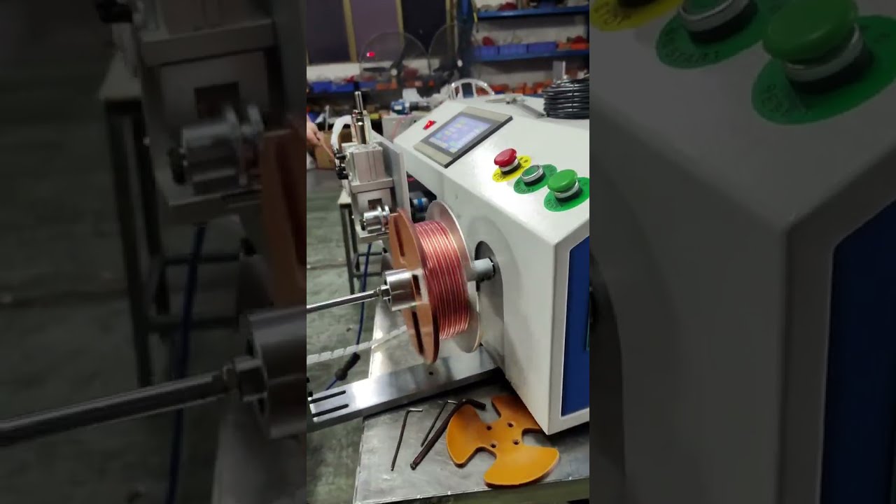 Máquina de Bobinado de Cable de Altavoz 186: Medición Precisa, Alta Eficiencia y Bobinado Ordenado