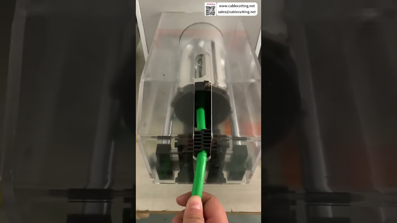 Sistema de fábrica para pelado de cable coaxial de hasta 9 capas: operaciones personalizadas y máquina rápida