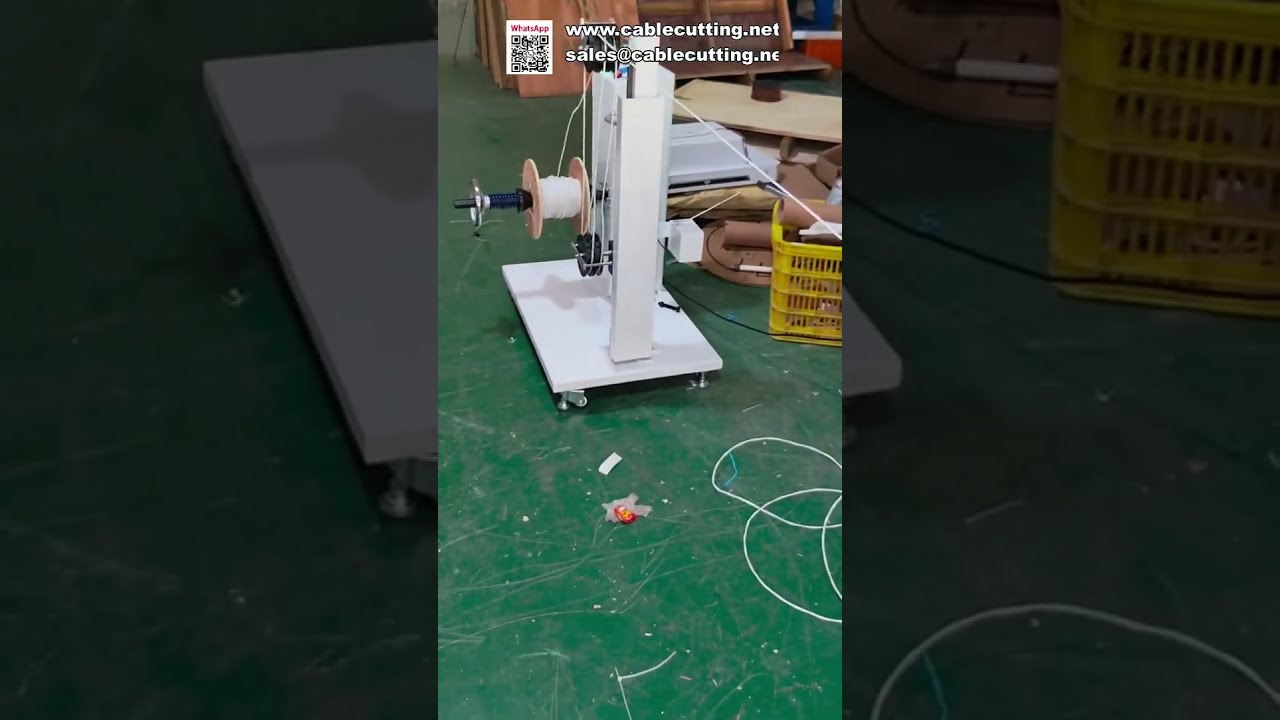 Máquina Contadora y Bobinadora de Cable Industrial de Alta Precisión