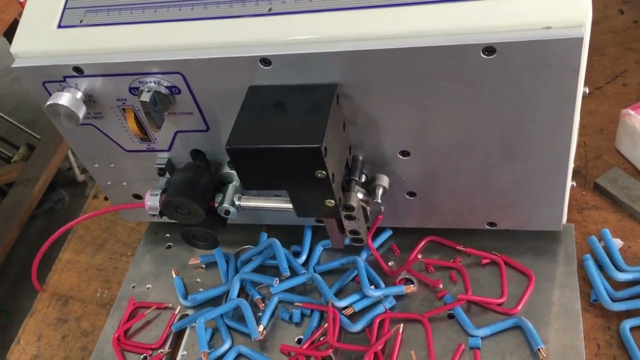 Máquina peladora, cortadora y dobladora de cables WPM-09ZWJ | Automatización industrial