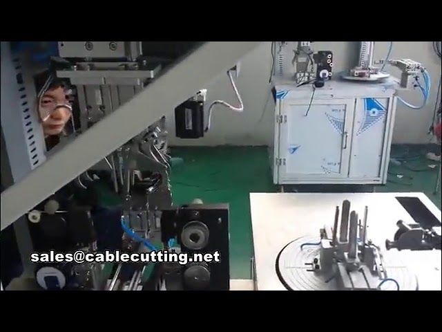 Máquina Bobinadora de Cables Automática para Atado en Círculo Pequeño