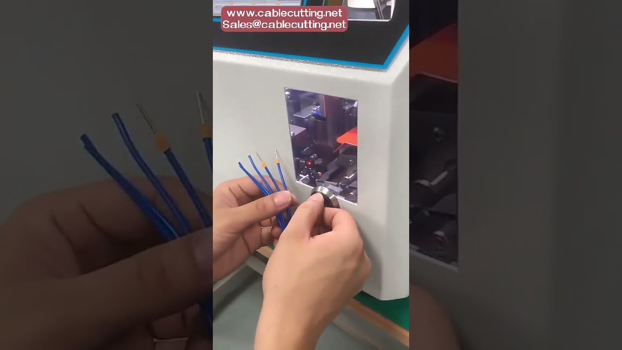 Máquina Peladora y Crimpadora de Cables para Terminales Preaislados hasta 16mm² | Eficiente y Precisa
