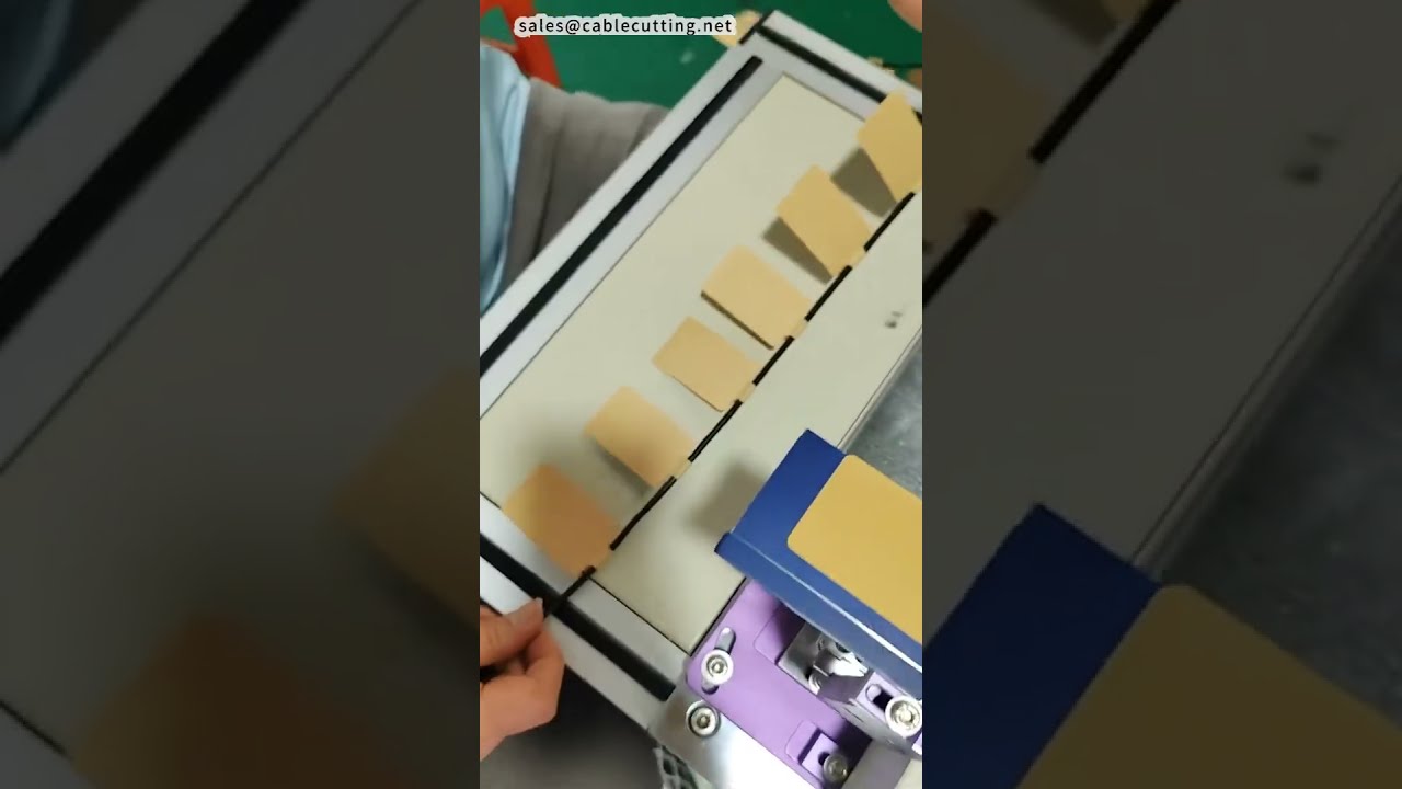 Standard Wire Fold Over Labeling Machine Up to 110mm L x 40mm W Label #factory #machine