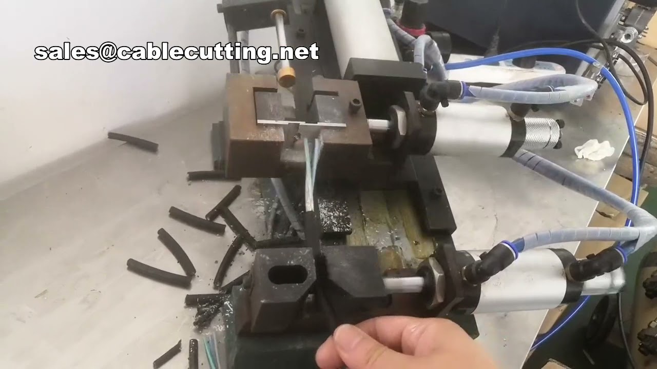 Máquina Peladora de Cables Eléctricos a Gas | Automatización Industrial de Alto Rendimiento