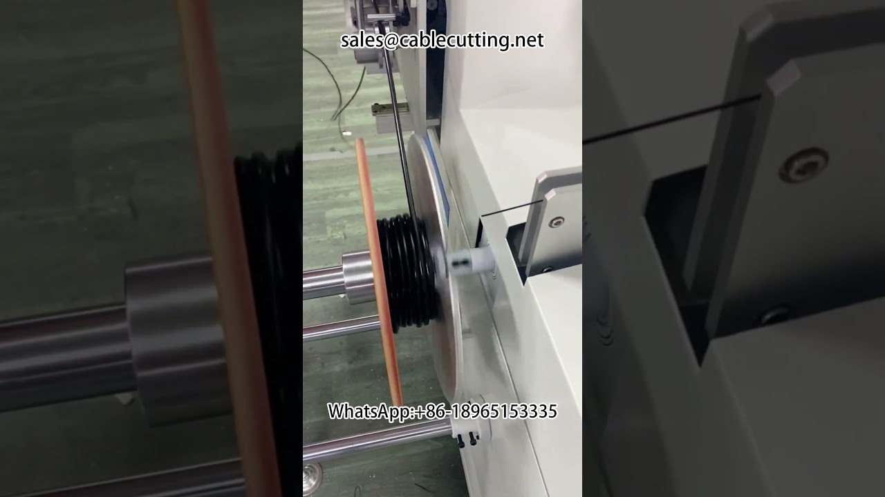 Máquina Devanadora de Cables Automática | Producción de Cables de Red y Arneses