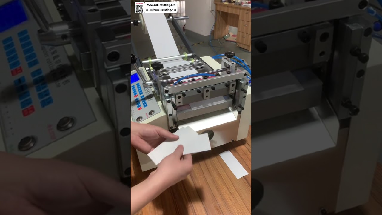 Configuración de cuchillas múltiples para máquina de corte completo y medio: procesamiento de rollos de pegatina, espuma y silicona - Shorts