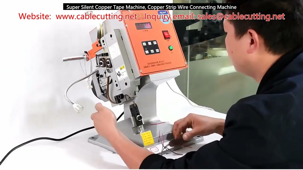Máquina Conectora de Cinta de Cobre Súper Silenciosa | Equipo de Automatización Industrial