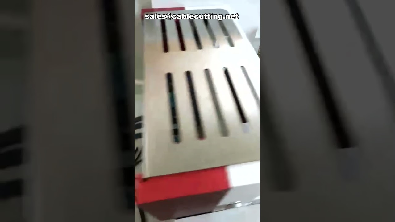 Máquina inteligente totalmente digital para corte de tubos de PVC y mangas termorretráctiles