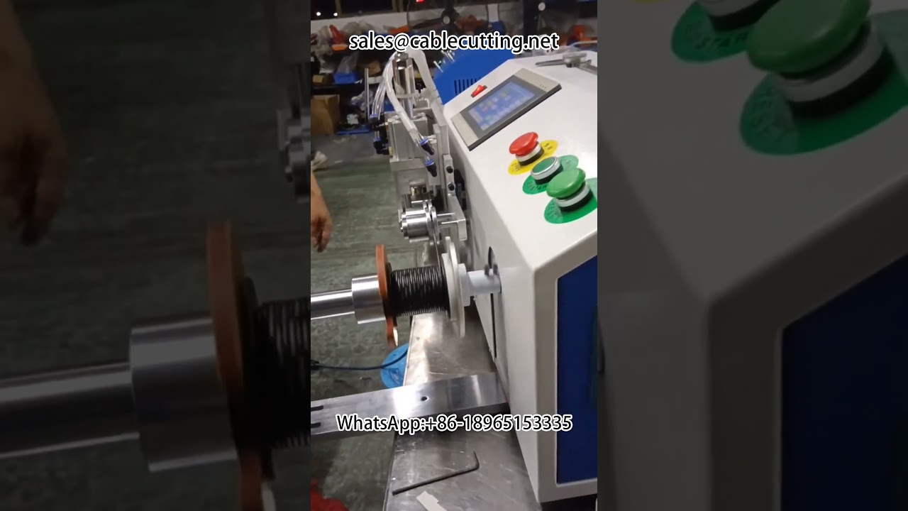 Máquina Bobinadora de Alambre y Medidor | Equipo de Procesamiento de Arnés | Automatización Industrial
