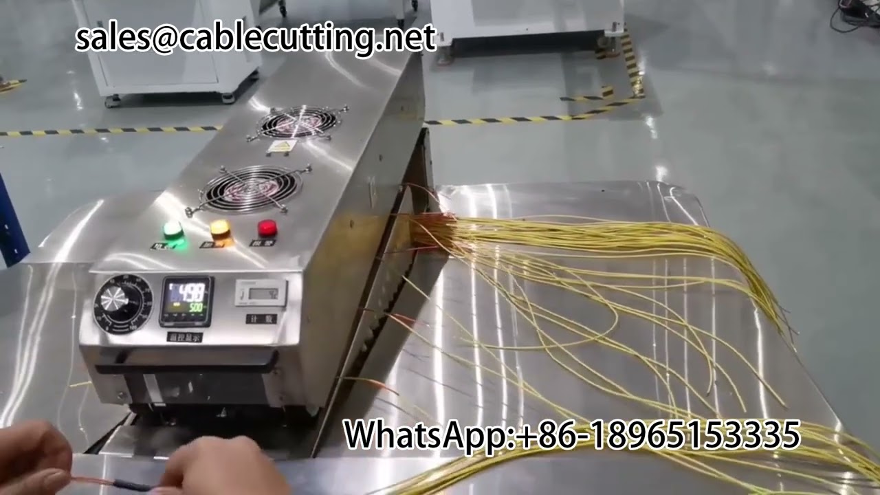Máquina Termocontraíble de Ahorro Energético con Diseño de Oruga para Empaque de Arneses