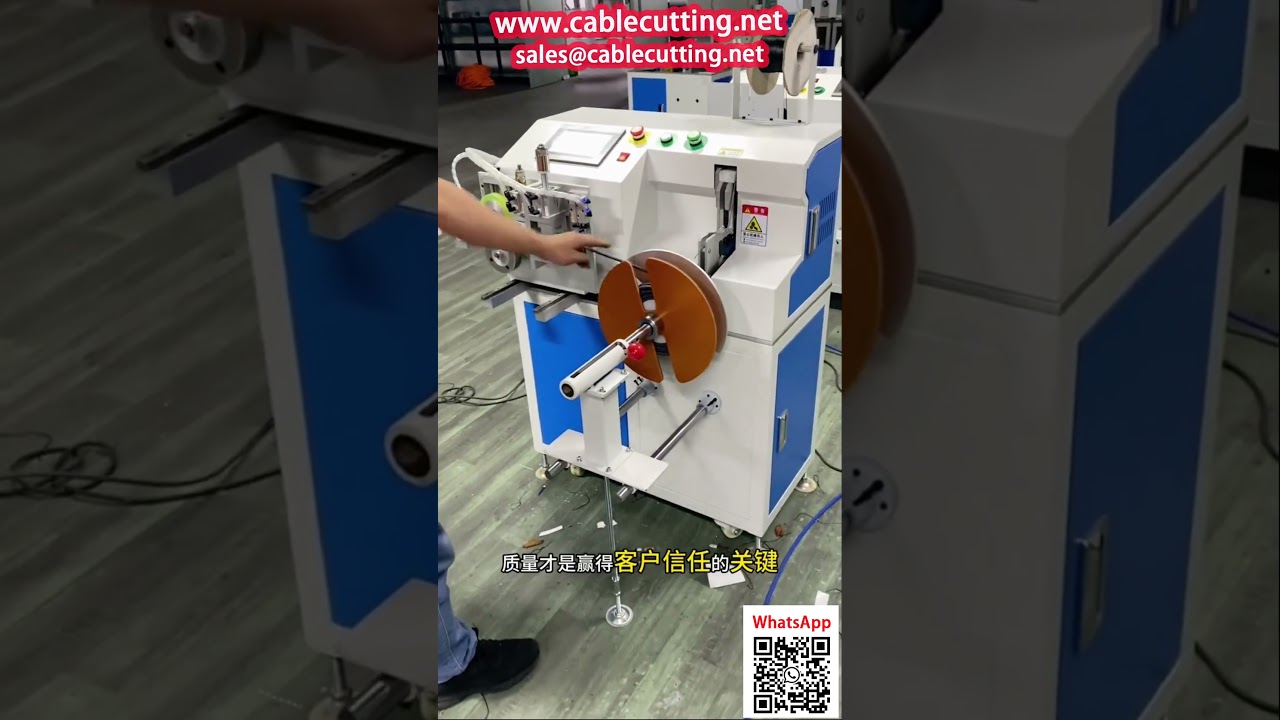 Máquina de Bobinado y Atado con Contador | Equipo para Rebobinar Cable