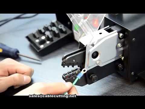 Máquina Neumática de Crimpado de Terminales | Crimpadora Automática de Cables