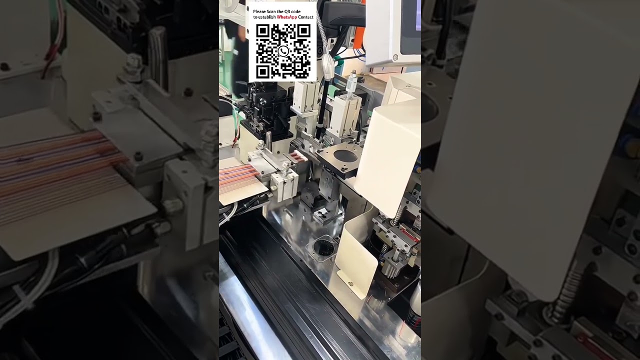 Máquina Automática de Crimpado, Inserción y Estañado para Cintas Electrónicas