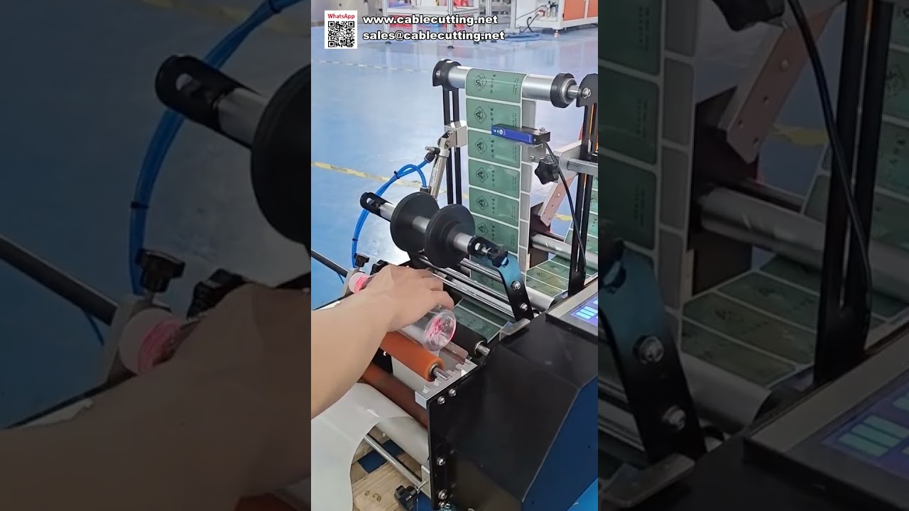 Máquina etiquetadora de botellas de agua personalizada | Aplicador de pegatinas de alta velocidad para botellas redondas en verano