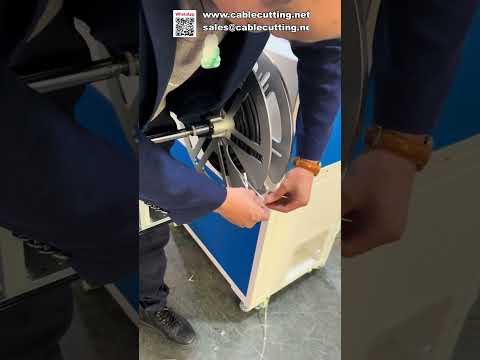 Máquina Automática de Conteo, Corte y Bobinado para Cuerdas y Mangueras