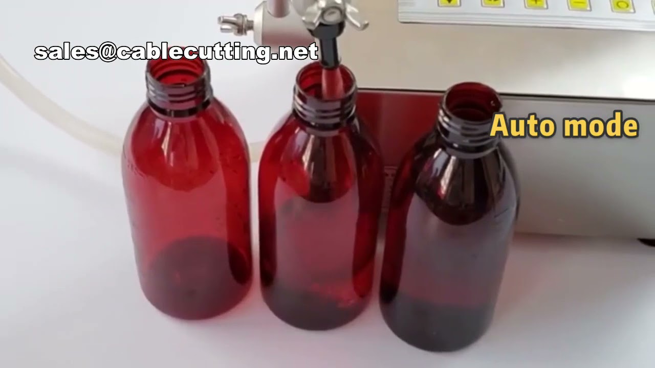 Máquina Llenadora de Líquidos Simple para Fábricas de Bebidas y Alimentos - Ideal para Pequeñas Producciones