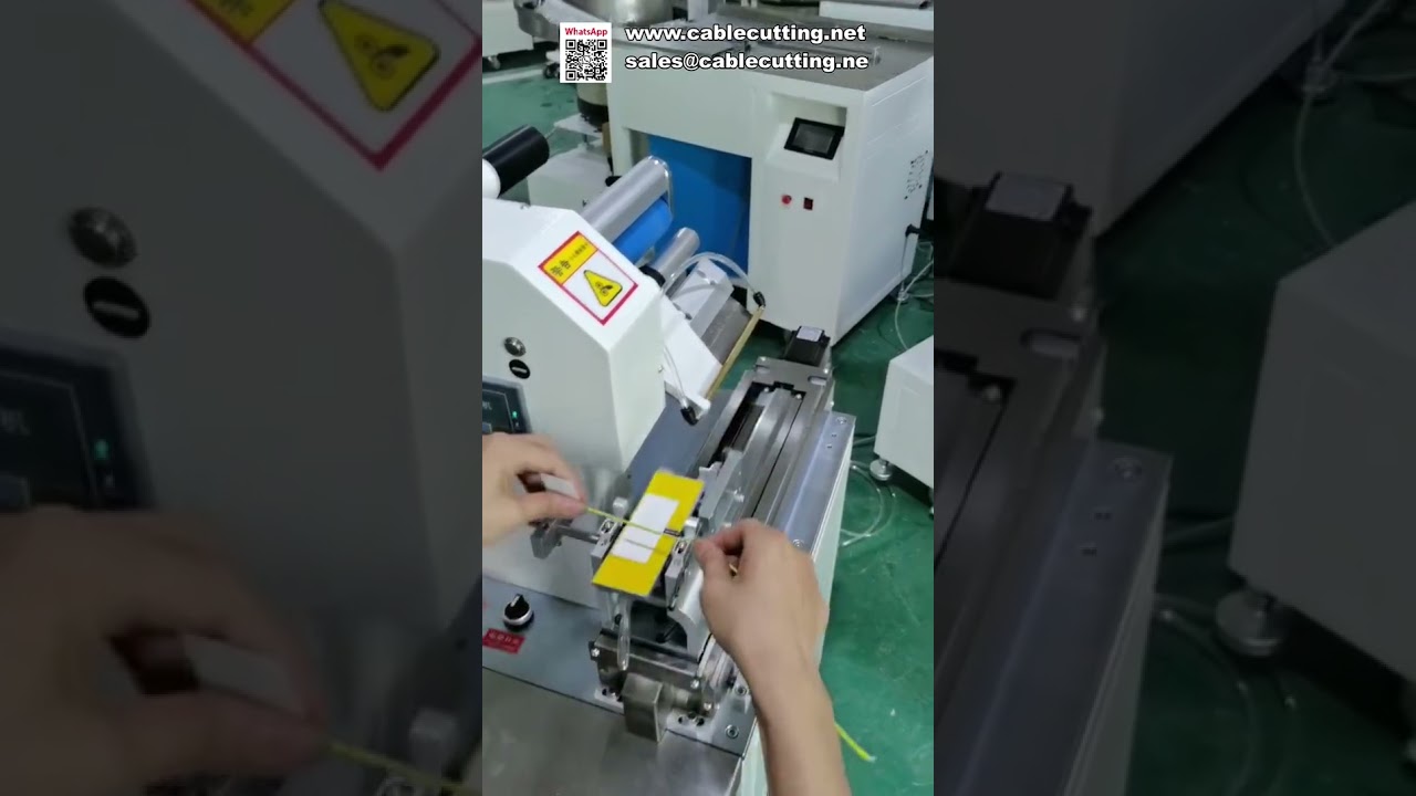 Máquina Etiquetadora Automática para Arneses de Cables