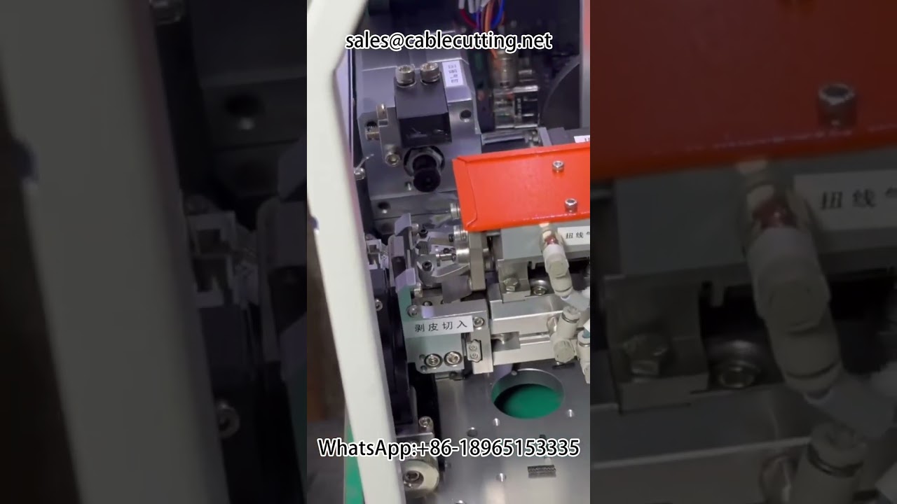 Automatic Tube Terminal Crimping Machine #Automation