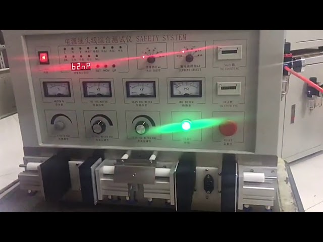 Probador de arneses de cables de alimentación WPM 8683 – Pruebas de seguridad industrial