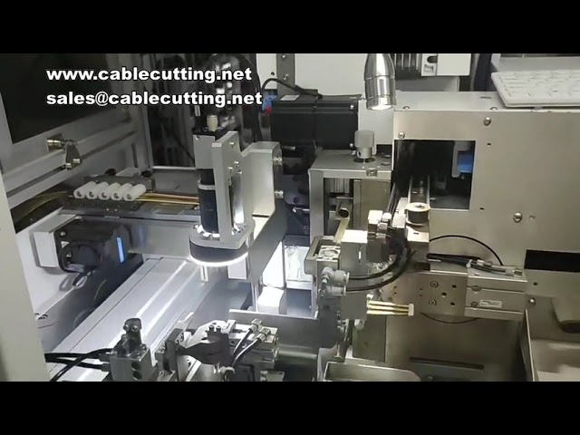 Máquina perforadora de carcasa de goma con inserción automática de estaño - Equipo de automatización industrial