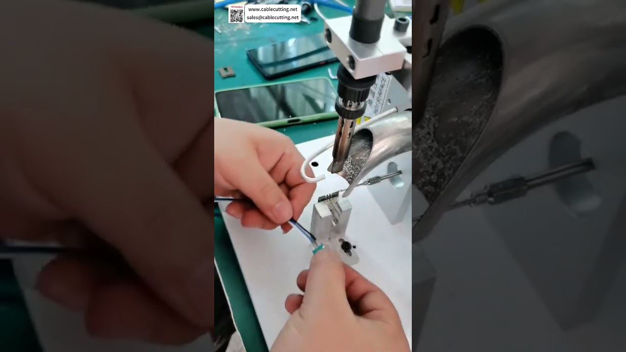 Máquina Automática de Soldadura por Rotación para Interruptores - Soldadura de Alta Precisión para Conectores Rotativos