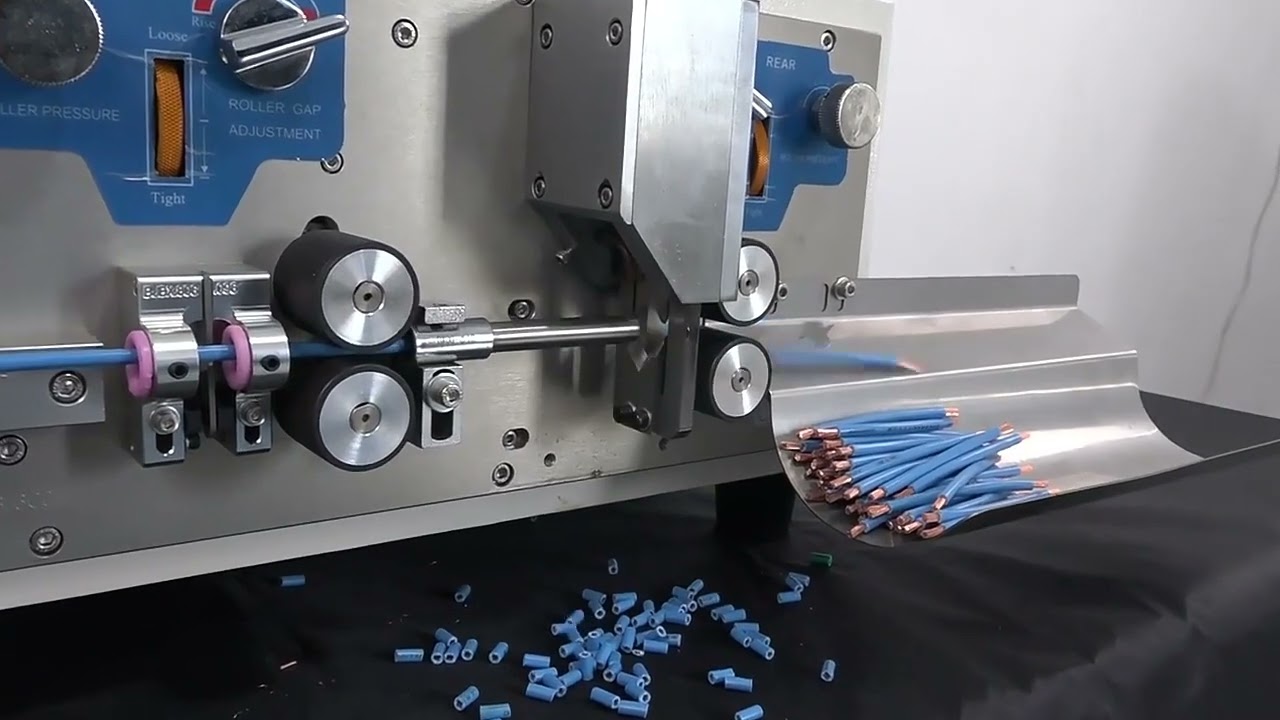 Máquina Peladora y Cortadora de Cables Automática 16mm² con Pantalla Táctil de 16 Cuadros y Precisión de 0.1mm