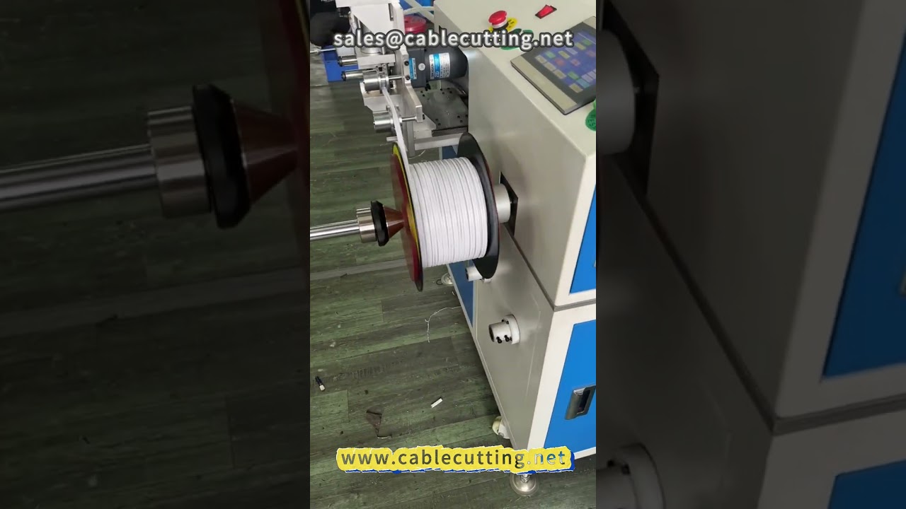 Bobina de cable plano de 100 metros | Máquina bobinadora para procesamiento de cables