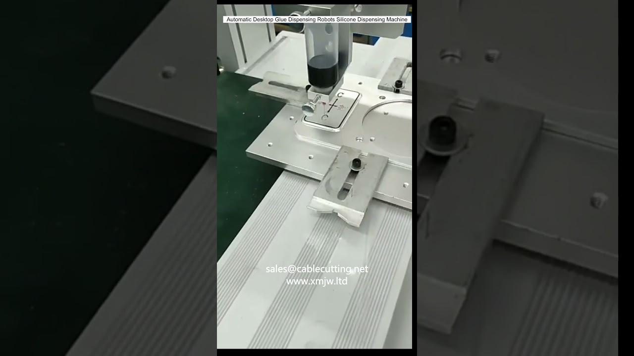 Robot automático de dispensación de pegamento para sobremesa – Máquina dosificadora de silicona