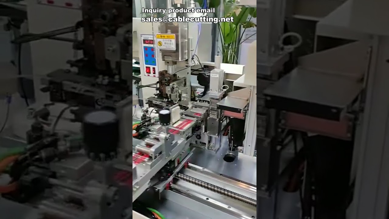 Máquina de crimpado de terminales, procesadora automática de múltiples cables, máquina de inmersión de cables
