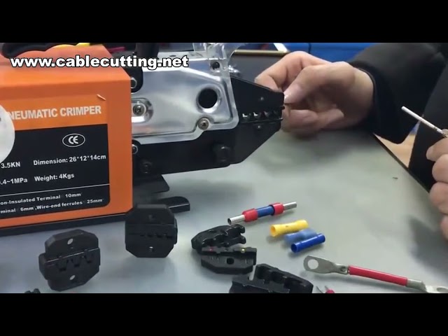 Pneumatic Wire Terminal Crimping Machine,Wire Crimping Tool Machine,Pneumatic Cable Terminal Crimper