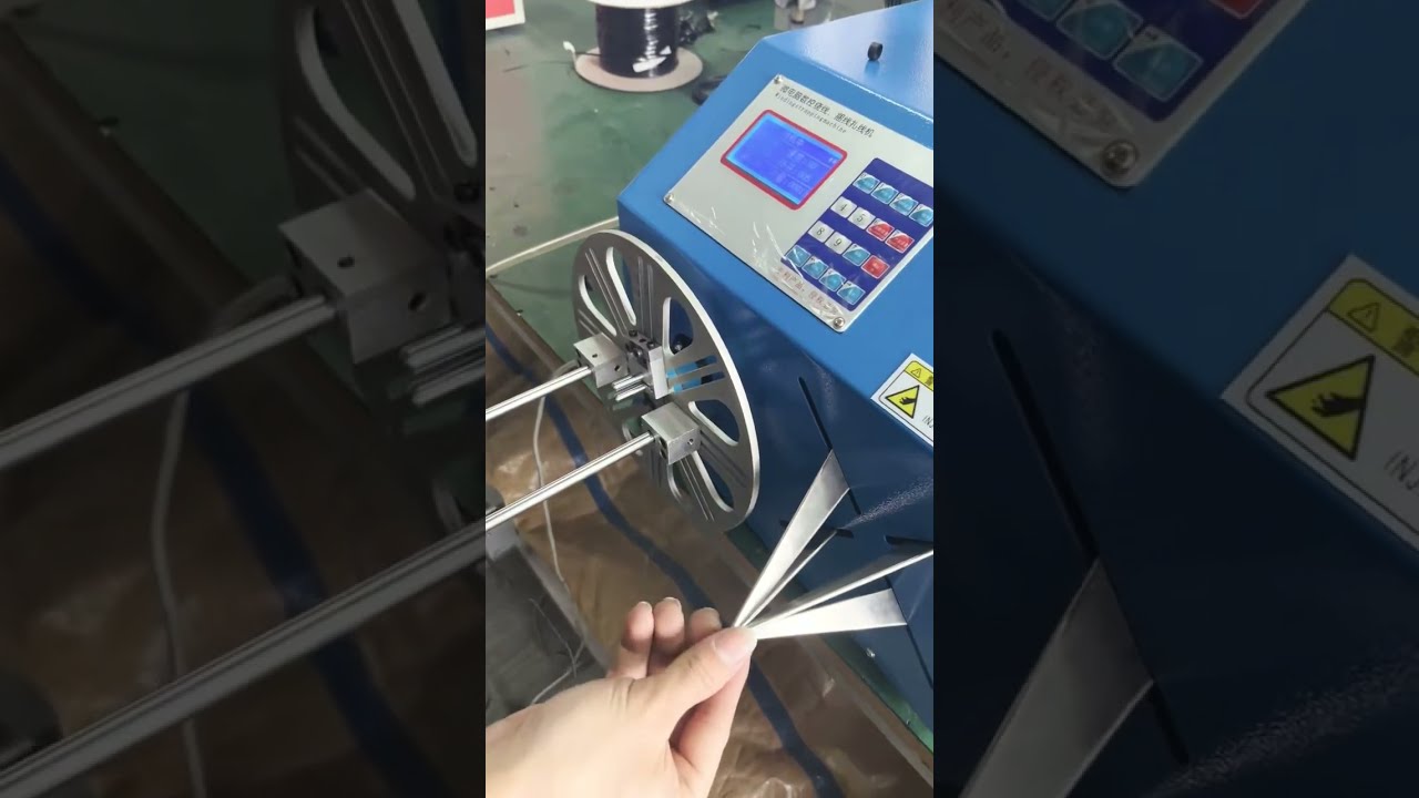 Máquina de Bobinado de Cable de Datos | Equipo Automatizado para Fábricas