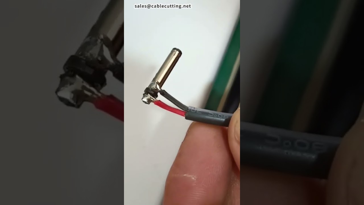 Máquina de Soldadura para Enchufe DC en Forma de L - Fácil para Principiantes | Soldadora Automática