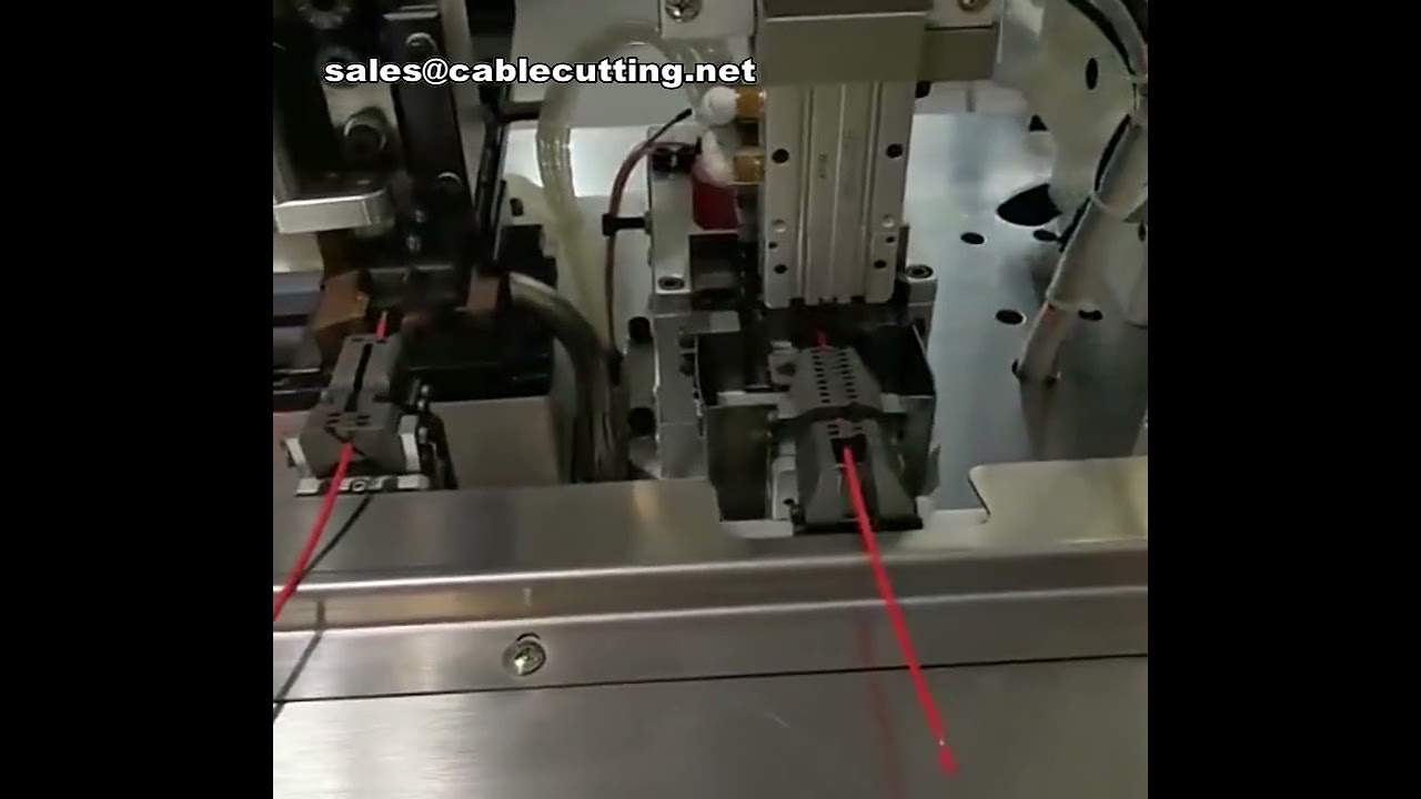 Máquina Automática Multifunción para Crimpado de Terminales y Tubo Termocontraíble