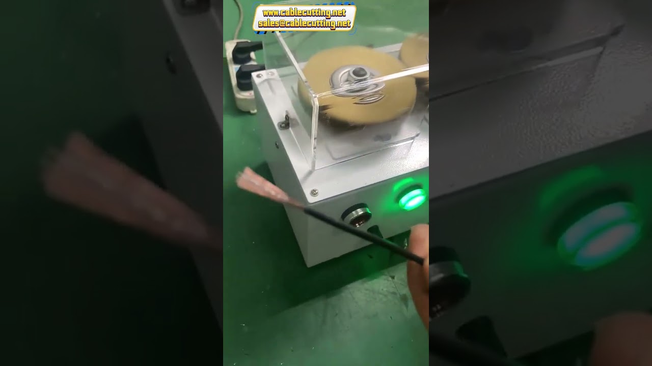Máquina Cepilladora de Trenzado de Cable | Equipo para Peinar y Cepillar Blindaje de Cable