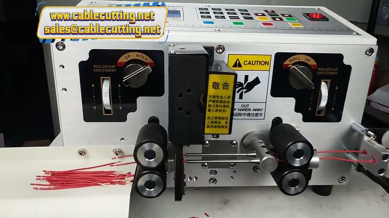 Máquina Cortadora y Peladora de Cables para Arneses y Cables de Computadora - Diámetro Máx. 2.5mm² (AWG1)