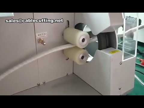 Máquina de encintado de arneses de cables: Demostración de producto