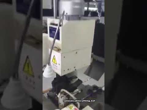 Máquina automática de crimpado y pelado de terminales para cable de 8mm²