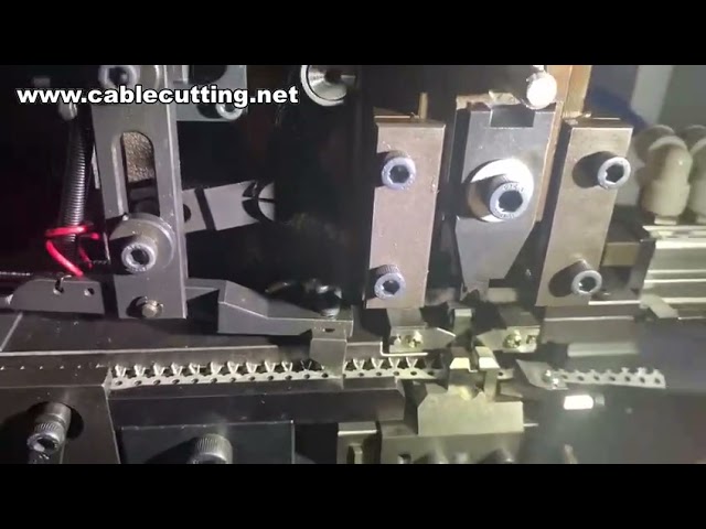 Máquina de crimpado de terminales totalmente automática - Aplicador de alta velocidad para procesamiento de cables