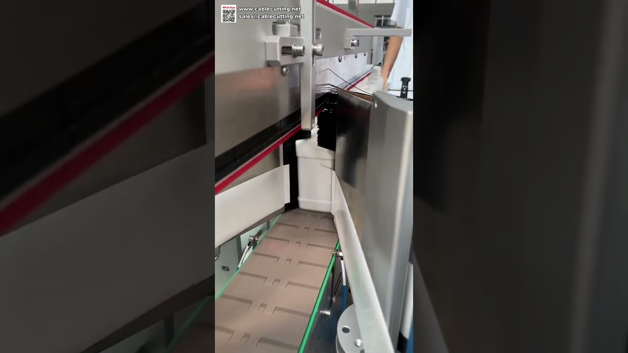 Etiquetadora automática de doble cara para botellas cuadradas: aplicador de etiquetas frontal y trasera