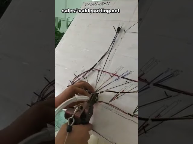 Máquina para fabricar bridas y ataduras de alambre fácil operación | Máquina para atar cables y bridas de nailon en venta