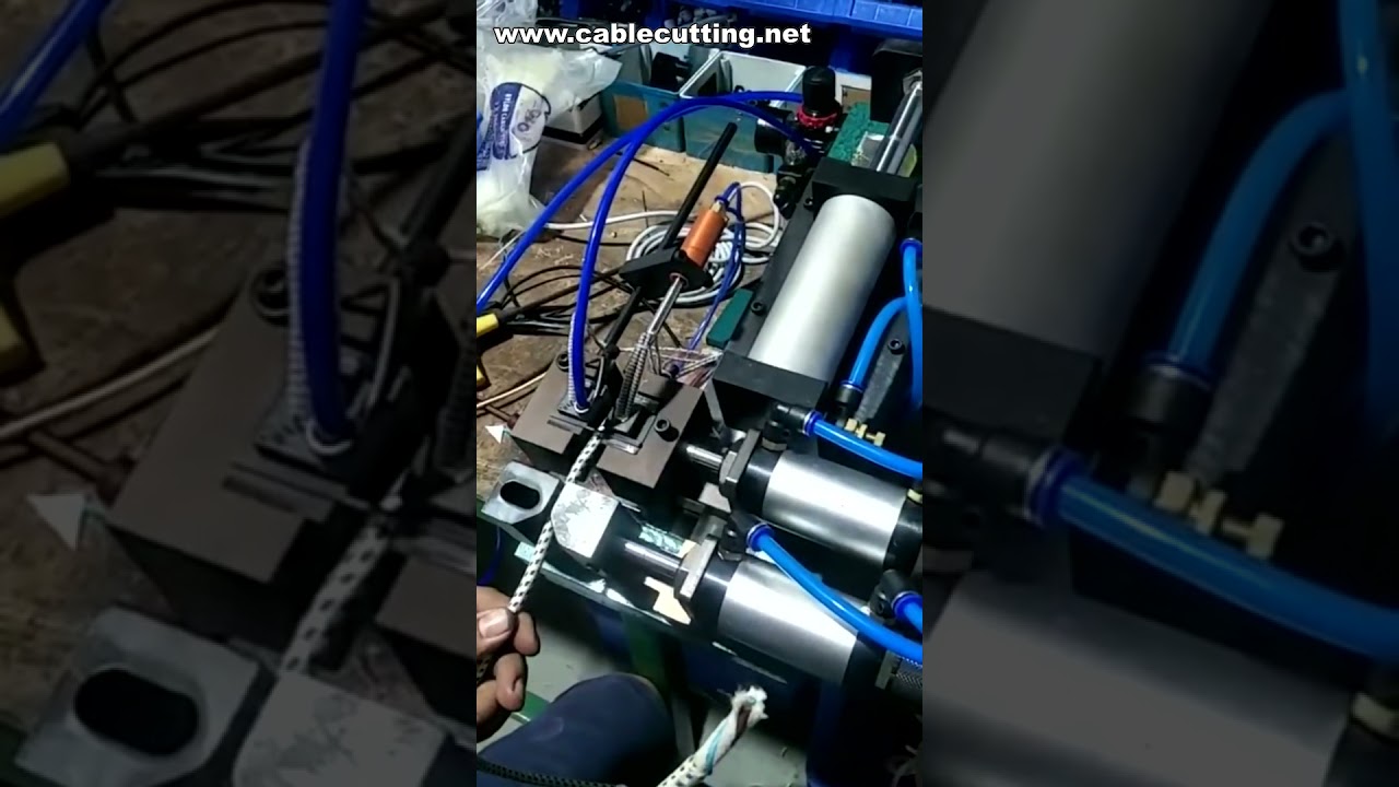Máquina Pelacables Neumática | Peladora de Cables Industrial Automática