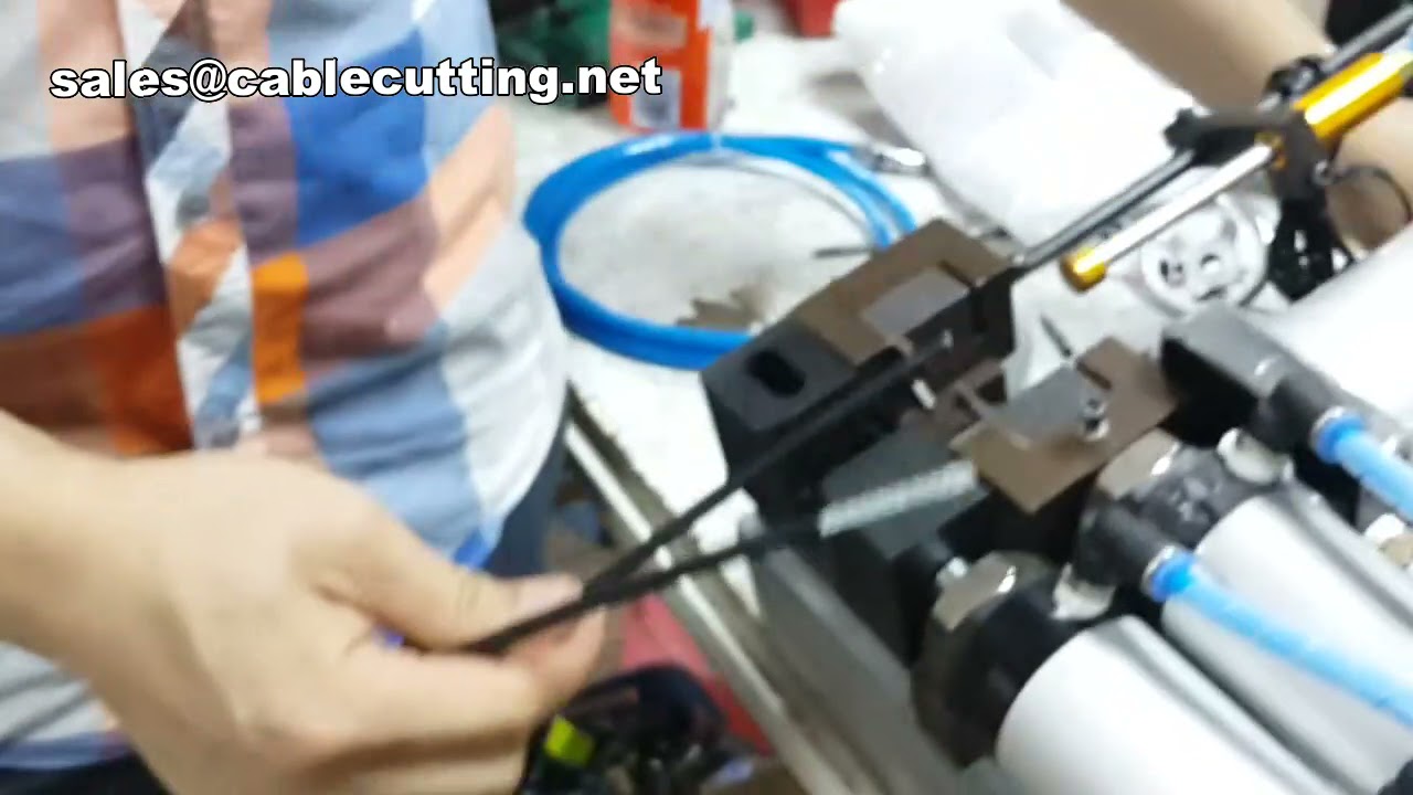 Máquina pelacables neumática de alto rendimiento para industria