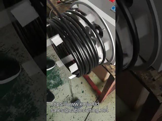 Máquina Bobinadora y Enfundadora de Cables | Equipo Industrial Automatizado