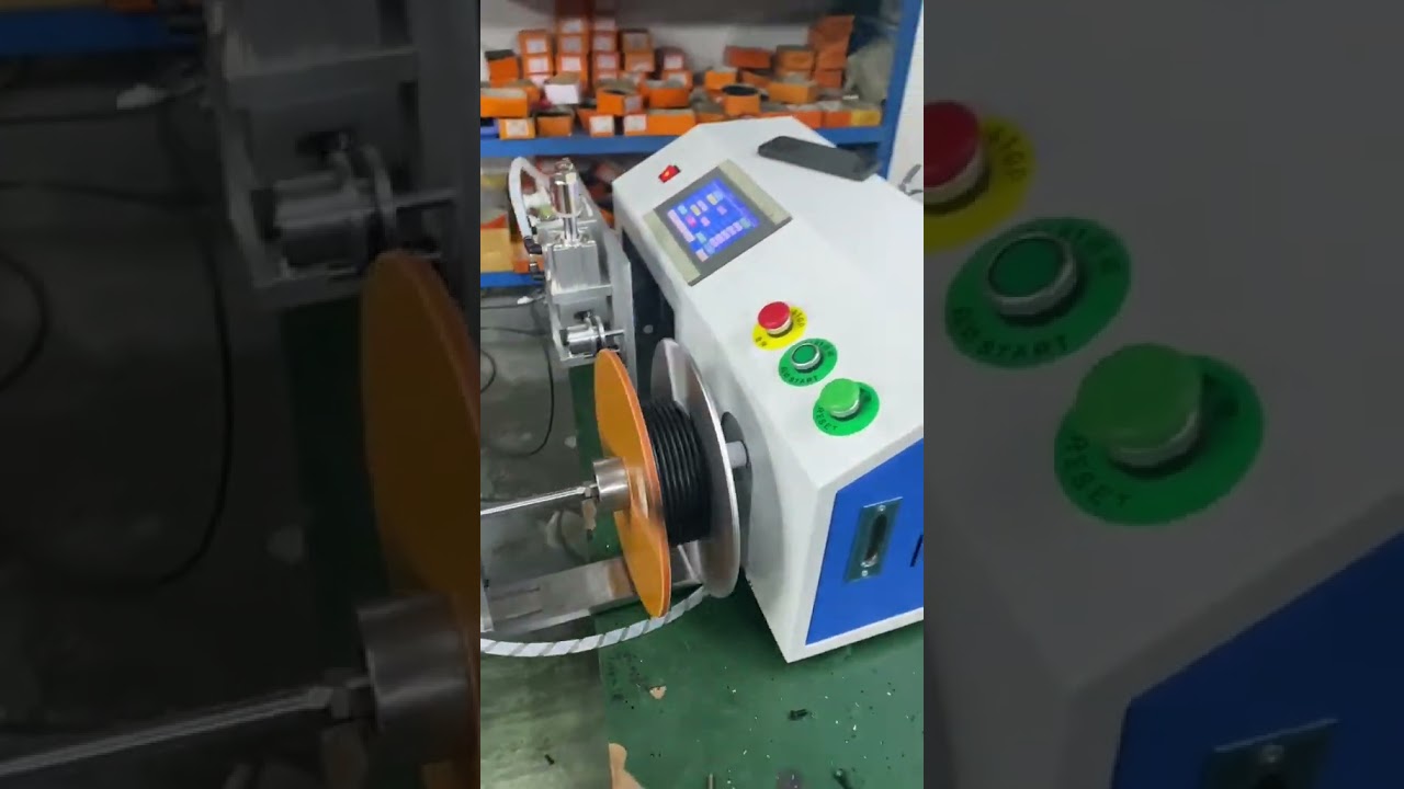 Bobina de Alambre de Mesa Fácil de Usar con Corte y Clasificación Integrados