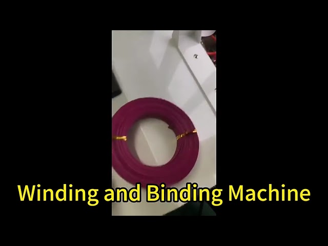 Máquina Industrial de Bobinado y Flejado de Cables | Paquetes Robusto y Ensamblajes Seguros