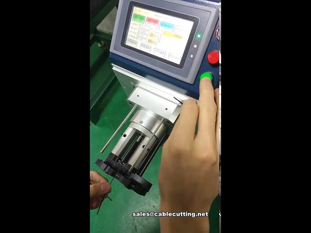 Máquina peladora de cable coaxial: precisión y eficiencia para cables coaxiales delgados